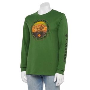 NWT Columbia Graphic T Shirt Long Sleeve